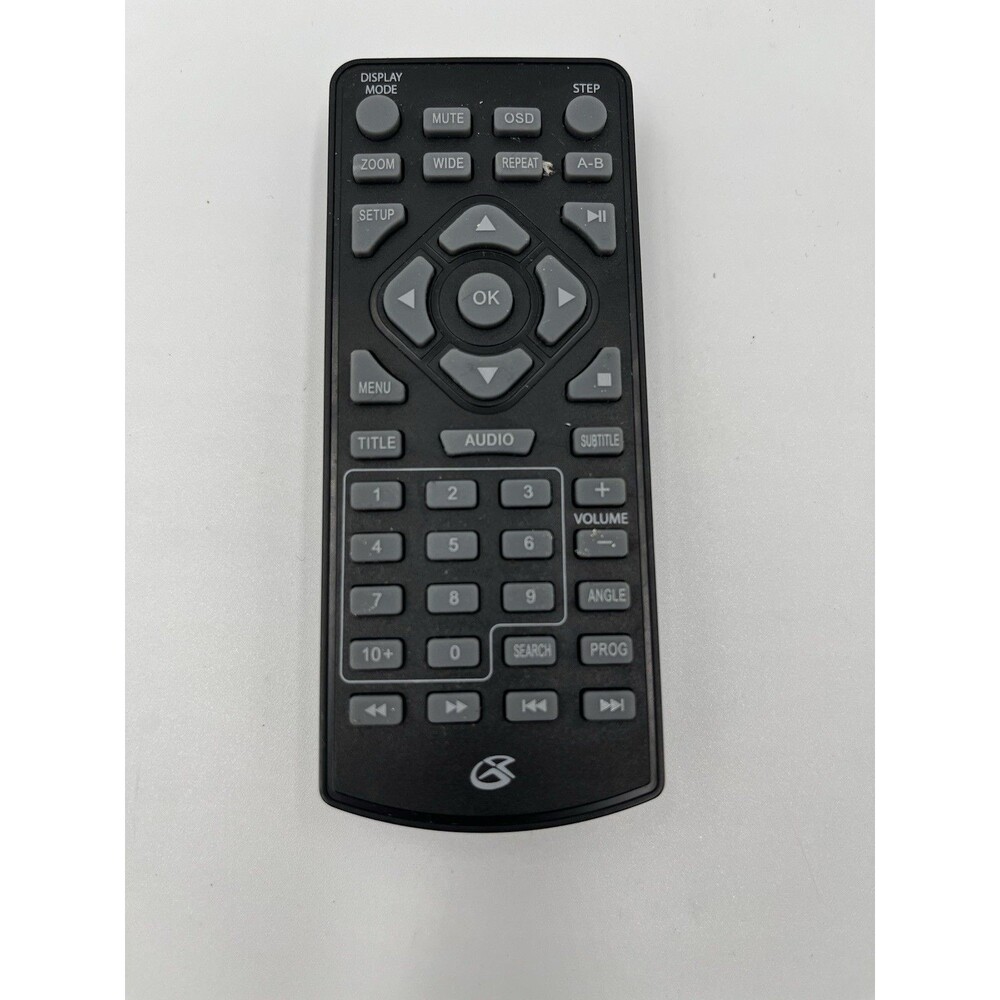 GPX REM-PD901-HC Portable DVD Player Remote Control